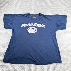 Big Ball Sports Penn State T-Shirt Mens XL Distressed NCAA Gameday Boxy VTG Y2K